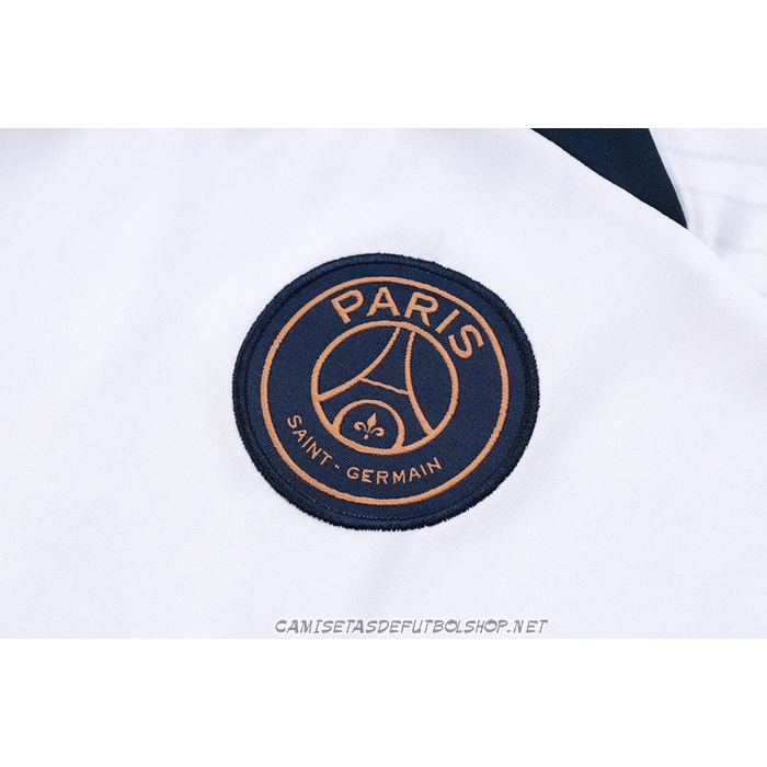 Chandal del Paris Saint-Germain 23-24 Manga Corta Blanco - Pantalon Corto